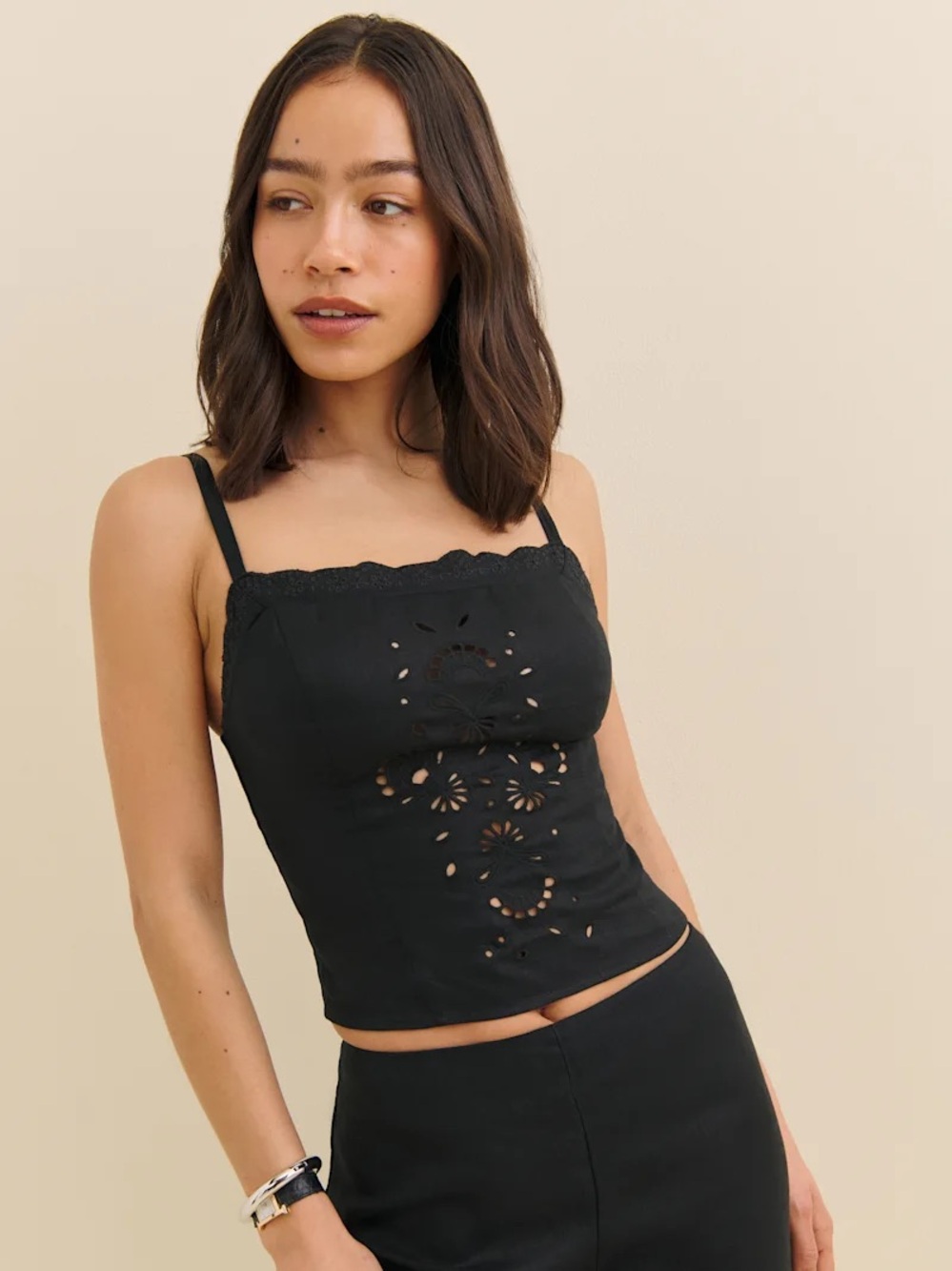 Reformation Eva Linen Top - 2